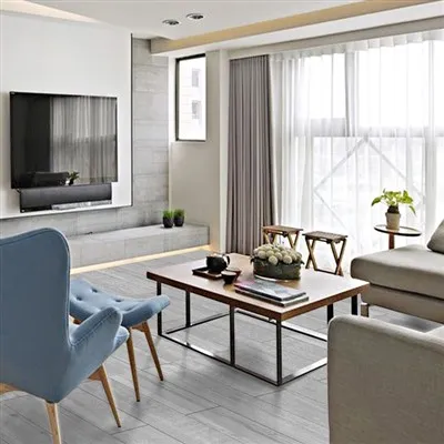 هلڪو گرين ڪاٺ جو اثر ٽائلس